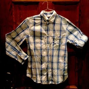 Plaid dress shirt